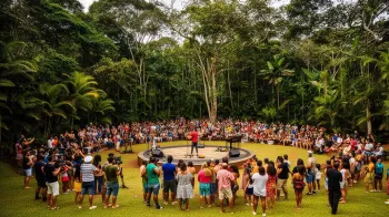 Foto ilustrativa: Inhotim celebra 20 anos com show de Jo�o Gomes em outubro (IA)