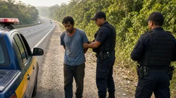 Foto ilustrativa: Foragido da Justi�a � preso enquanto pedia carona na BR-174 (IA)