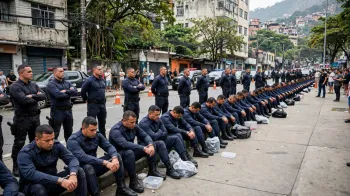 Foto ilustrativa: Mais de 30 policiais foram presos em tr�s dias durante opera��es no RJ (IA)
