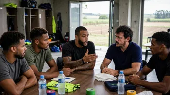 Foto ilustrativa: Memphis liderou jogadores que pediram perman�ncia de Diniz; bastidores (IA)