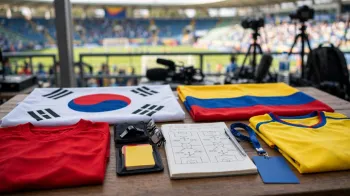 Foto ilustrativa: Coreia do Sul x Equador: escala��es e arbitragem (IA)