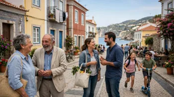 Foto ilustrativa: Localidade em Portugal � a mais feliz do mundo, aponta ranking (IA)