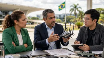 Foto ilustrativa: Governo quer implantar internet 6G com intelig�ncia artificial at� 2028 (IA)
