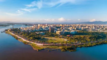 Foto ilustrativa de Porto Alegre (IA)