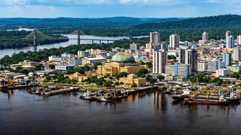 Foto ilustrativa de Manaus (IA)