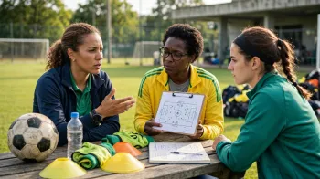 Foto ilustrativa: Saiba as diretrizes para desenvolvimento do futebol feminino no Brasil (IA)