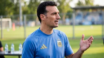 Foto ilustrativa: Scaloni indica continuidade na sele��o argentina: 'Tenho a decis�o' (IA)