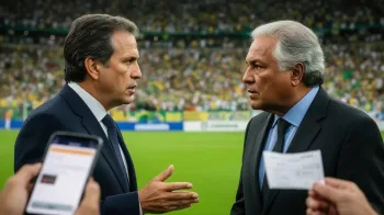 Foto ilustrativa: Lula quer proibir bets e futebol brasileiro pode perder milh�es (IA)