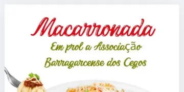 Macarronada Solidria Ajuda a Associao dos Cegos