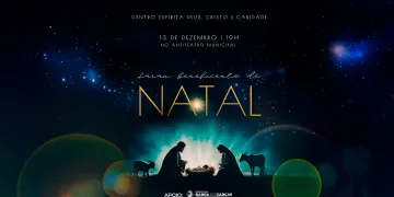 Centro Esp�rita promove Sarau de Natal para construir novas depend�ncias de escola Allan Kardec