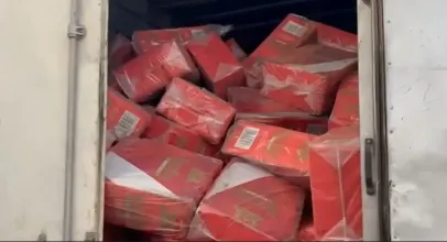 Homem � preso com 920 caixas de cigarros contrabandeados em galp�o no Cear�