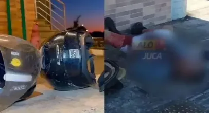Motorista de aplicativo � morto a tiros em frente a hospital em Lauro de Freitas
