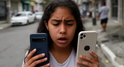Adolescente assaltada em Duque de Caxias ganha celulares novos ap�s v�deo comovente