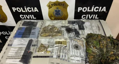 Pol�cia mata dois suspeitos de gangue ap�s troca de tiros em a��o contra criminosos no sul da Bahia