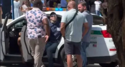 Brasileiro � preso em Miami por se passar por agente do ICE em local de vota��o