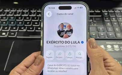 Justi�a Eleitoral barra censura: Canal do WhatsApp ligado a Lula continua no ar
