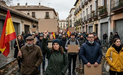 Greve geral na Espanha para protestar contra crise da habita��o