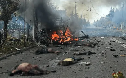 Bomba explode �nibus com civis e mata 30 pessoas na Ucr�nia