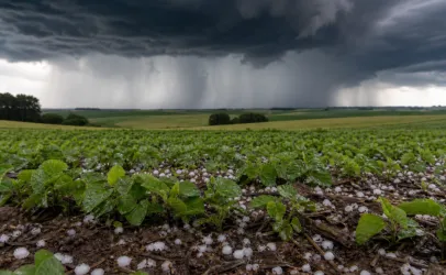 Alerta vermelho: Chuvas fortes e granizo amea�am o Sul do Brasil nesta sexta
