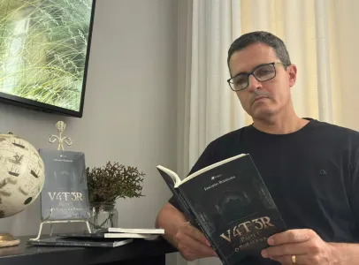 Alien�gena e padre protagonizam embate entre f� e raz�o em cen�rio p�s-clim�tico extremo de 2072 em nova distopia brasileira