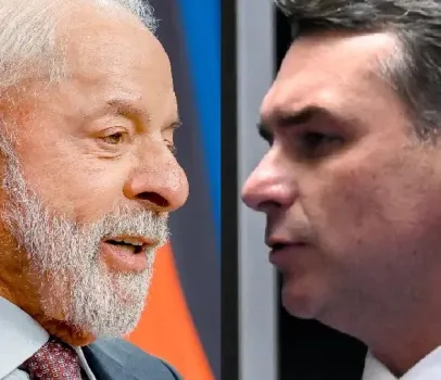 Lula lidera pesquisa com 9 pontos de vantagem sobre Fl�vio Bolsonaro