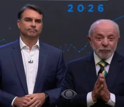 Globo cria regra para evitar deboche de Fl�vio Bolsonaro em debate com Lula