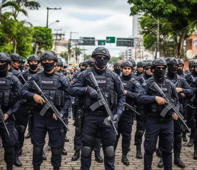 For�as de seguran�a combatem tr�fico e lavagem de dinheiro em 16 estados