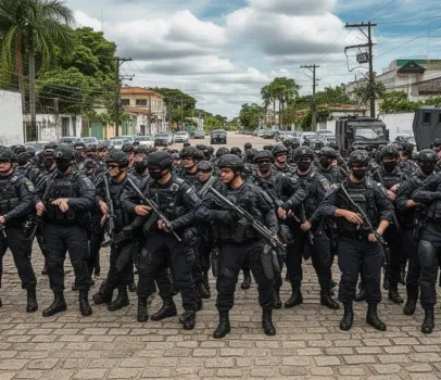 For�as de seguran�a combatem tr�fico e lavagem de dinheiro em 16 estados