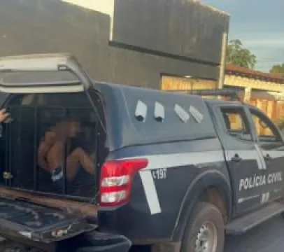 Pol�cia Civil prende dois suspeitos de roubar pe�as de caminh�es em Mato Grosso