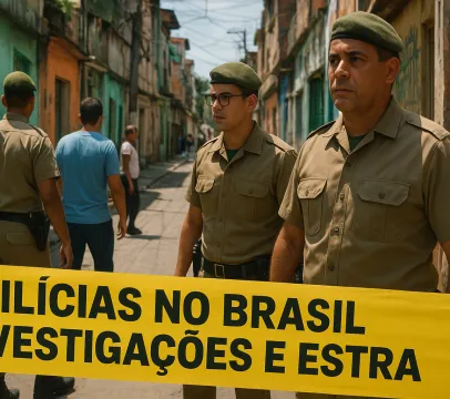 Mil�cias no Brasil: investiga��es e estrat�gias de combate em 2026