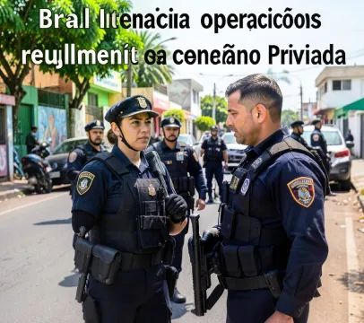 Brasil intensifica opera��es policiais e regulamenta seguran�a privada