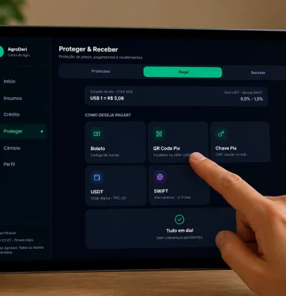 Fintech brasileira abre as porteiras do mercado global de commodities aos pequenos produtores rurais