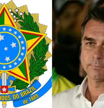 Fl�vio Bolsonaro usa bras�o antigo e se declara 'presidente' em carta