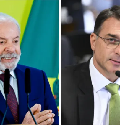 Pesquisa mostra Lula na frente de Fl�vio Bolsonaro nas elei��es