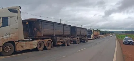 PM recupera carretas com mais de 100 toneladas de defensivos agr�colas furtados no Par�