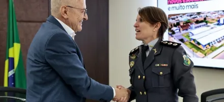 Governador Otaviano Pivetta anuncia coronel da PM Susane Tamanho para comandar Sesp