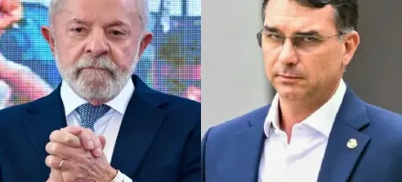 Levantamento aponta empate t�cnico entre Lula e Fl�vio Bolsonaro em 2026