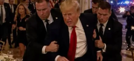 Trump deixa evento em hotel ap�s disparos nos EUA