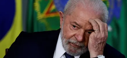 Datafolha mostra desaprova��o de Lula acima da aprova��o e perto de 50%