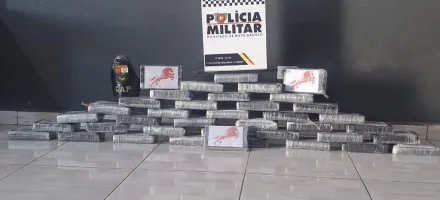 Pol�cia Militar apreende mais 46 tabletes de coca�na ap�s queda de aeronave em Reserva do Caba�al