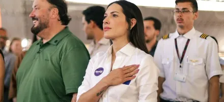 Janaina Riva inicia campanha ao Senado em encontro evang�lico em Alta Floresta