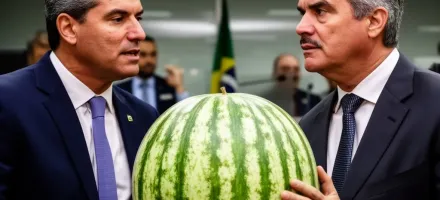 Botelho provoca Medeiros e diz que ele deveria ter usado melancia para pensar melhor