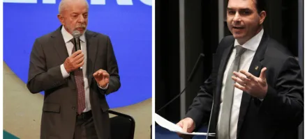 Pesquisa: Lula e Fl�vio Bolsonaro empatados tecnicamente em eventual segundo turno