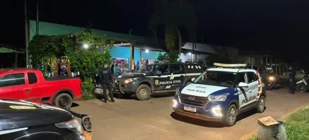 Pol�cias Civil e Militar realizam opera��es integradas em Santa Cruz do Xingu e Santo Ant�nio do Fontoura