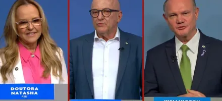 Candidatos ao governo de MT trocam acusa��es em debate