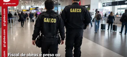 Fiscal de obras � preso ao chegar de f�rias no Caribe: homem era alvo de opera��o por corrup��o em MT