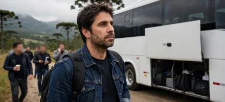 Candidato � presid�ncia percorre o Pa�s de �nibus nos bastidores da corrida eleitoral