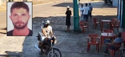 C�mera flagra morte de homem a golpes de canivete em bar em MT