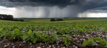 Alertas de tempestades, granizo e forte vento atingem o centro-sul do Brasil