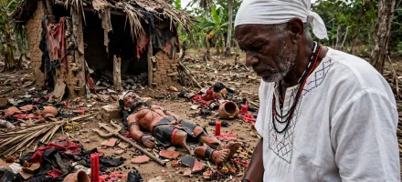 Terreiro em Santo Amaro � alvo de ataques racistas e religi�o � destru�da